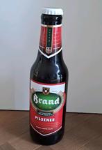 Grote glazen Brandbierfles 62,5 cm hoog, Verzamelen, Biermerken, Ophalen, Zo goed als nieuw, Glas of Glazen, Brand