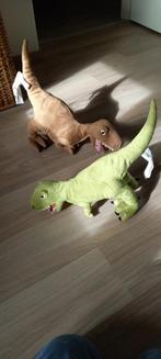 2 grote  zachte nieuwe dinosaurussen, Kinderen en Baby's, Speelgoed | Actiefiguren, Nieuw, Ophalen of Verzenden