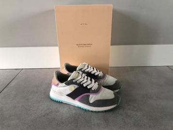 Scotch & Soda | Sneakers | Maat 37 | Wit / Grijs / Lila beschikbaar voor biedingen