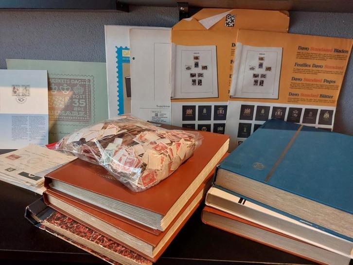 Enorm grote postzegel verzameling Denemarken, Postzegels en Munten, Postzegels | Volle albums en Verzamelingen, Buitenland, Ophalen of Verzenden