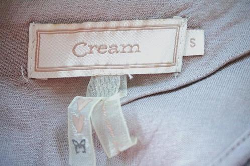 CREAM Geweldige Crème/Beige Jurk met Glinsterend Kant S 36, Kleding | Dames, Jurken, Zo goed als nieuw, Maat 36 (S), Beige, Knielengte