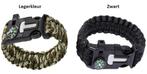 survival armband 5-in-1 armband, kompas, vuursteen, Caravans en Kamperen, Kampeergereedschap, Nieuw
