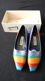 Franco Buzzato pumps regenboog maat 40.5, Pumps, Overige kleuren, Ophalen of Verzenden, Zo goed als nieuw
