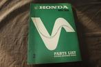 Honda CB500 1971 motorcycle parts list CB 500 four, Motoren, Handleidingen en Instructieboekjes, Ophalen of Verzenden, Honda