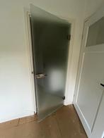 Glazen deur, Ophalen, Minder dan 80 cm, Binnendeur, 200 tot 215 cm