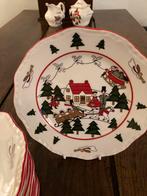 Christmas Village Mason’s servies ontbijtbord €20,- pst, Ophalen of Verzenden, Nieuw