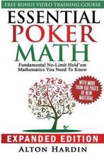 Essential Poker Math Boek - Alton Hardin, Ophalen of Verzenden, Nieuw, Overige onderwerpen, Alton Hardin