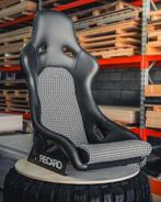 Recaro Classic Pole position Leder pepita zwart kuipstoel
