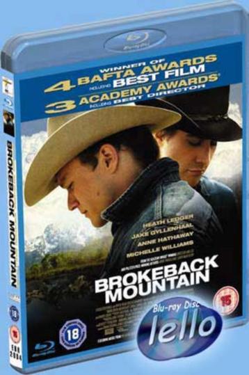 Blu-ray: Brokeback Mountain (2005 Heath Ledger) UK niet NLO