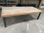 Robuuste Steigerhouten Eettafel / Tuintafel, Ophalen