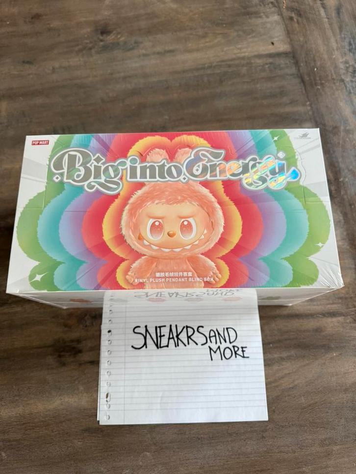 Labubu Big into Energy The Monsters Blind Box Sealed Case!, Kinderen en Baby's, Speelgoed | Knuffels en Pluche, Nieuw, Overige typen