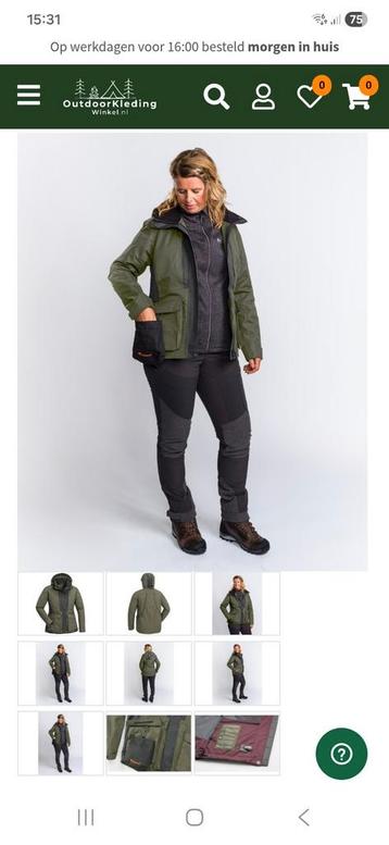 Pinewood Hondentrainingsjas Dames - Maat L beschikbaar voor biedingen