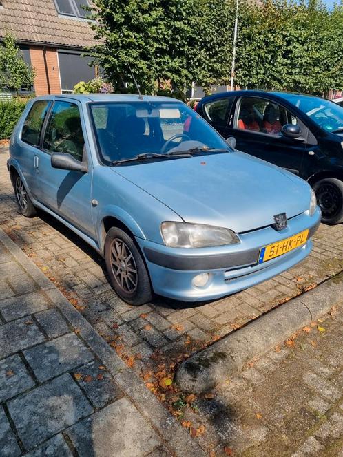 Peugeot 106 1.4 Sport 2001 Grijs, Auto's, Peugeot, Particulier, Benzine, C, Hatchback, Handgeschakeld, Origineel Nederlands, Zilver of Grijs