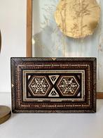 Mooi ingelegd houten doosje, Antiek en Kunst, Ophalen of Verzenden