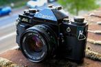 Canon A-1 + service + nieuwe seals : werkt goed, Audio, Tv en Foto, Fotocamera's Analoog, Ophalen of Verzenden, Gebruikt, Spiegelreflex