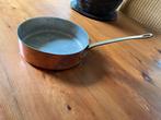 Vintage zware kopere pan., Ophalen of Verzenden, Gebruikt