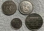 Oude munten mederland 1948,1967,1980 en 1983, Antiek en Kunst, Ophalen of Verzenden