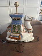 Lamp in kameelvorm, handgeschilderd, Ophalen, Zo goed als nieuw, 50 tot 75 cm