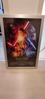 Star Wars The Force Awakens poster, Ophalen, Rechthoekig Staand, Met lijst, Zo goed als nieuw