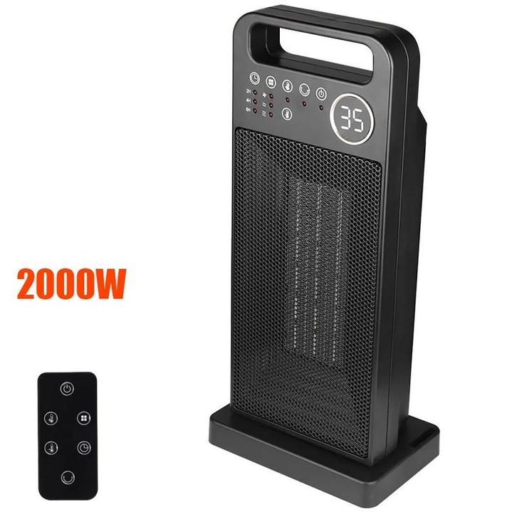 Elektrische Kachel met Afstandsbediening - 1500 & 2000W, Huis en Inrichting, Overige Huis en Inrichting, Nieuw, Verzenden