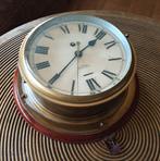Vintage oude scheepsklok Smith Astral mahonie koper, Antiek en Kunst, Antiek | Klokken, Ophalen