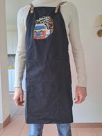 Keukenschort, Huis en Inrichting, Keuken | Textiel, Ophalen of Verzenden, Nieuw, Zwart, Schort