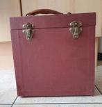 Vintage Platenkoffer met Leren Handvat, Ophalen, Gebruikt, Overige instrumenten