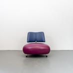 1x Leolux Pallone Fauteuil Roze/Paars/Blauw - Chroom, Niet ingevuld, Niet ingevuld, 75 tot 100 cm, Ophalen of Verzenden