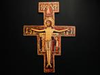 Groot kruis icoon San Damiano kerk Assisi Italy S Franciscus, Ophalen of Verzenden