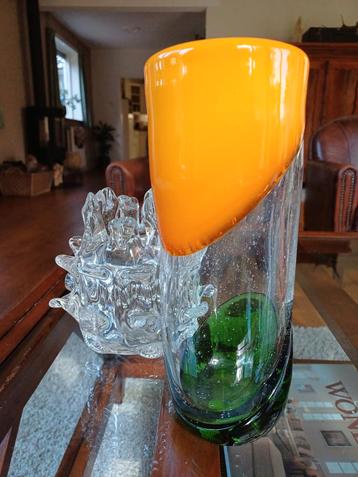 Pols Potten Vaas - Uniek Design! glas murano stijl beschikbaar voor biedingen