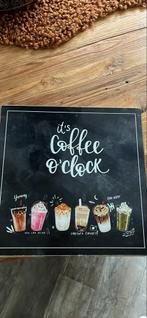 Theedoos met leuke koffie print, Huis en Inrichting, Keuken | Keukenbenodigdheden, Ophalen of Verzenden, Zo goed als nieuw