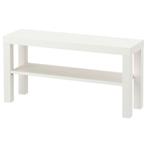 Ikea Lack tv-meubel wit, Huis en Inrichting, Tafels | Sidetables, Ophalen, Zo goed als nieuw, 25 tot 50 cm, Rechthoekig