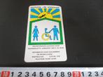 sticker ede stichting de wielewaal vakantie gehandicapten, Ophalen, Zo goed als nieuw, Bedrijf of Vereniging