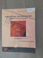 Financial  accounting, Ophalen of Verzenden, Zo goed als nieuw, Overige onderwerpen