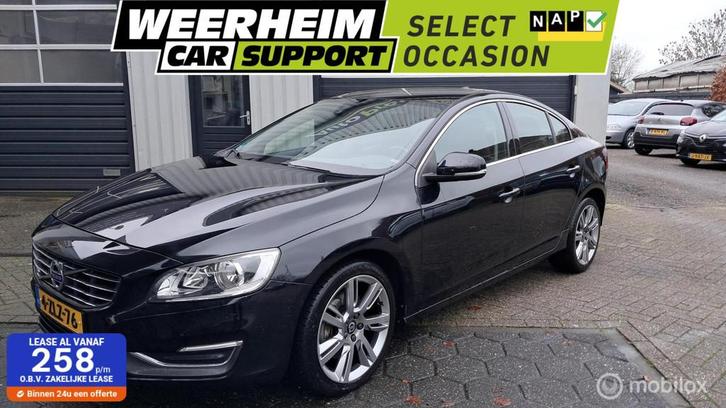 Volvo S60 2.0 T5 Summum LEDER|NAVI, Auto's, Volvo, Bedrijf, Te koop, S60, ABS, Airbags, Airconditioning, Alarm, Bluetooth, Boordcomputer