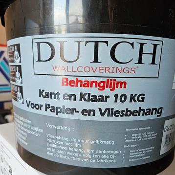 Behanglijm Dutch Wallcoverings 4 kg beschikbaar voor biedingen