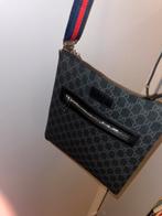 Gucci tasje heren gucci messenger bag, Ophalen, Zo goed als nieuw, Zwart, Schoudertasje