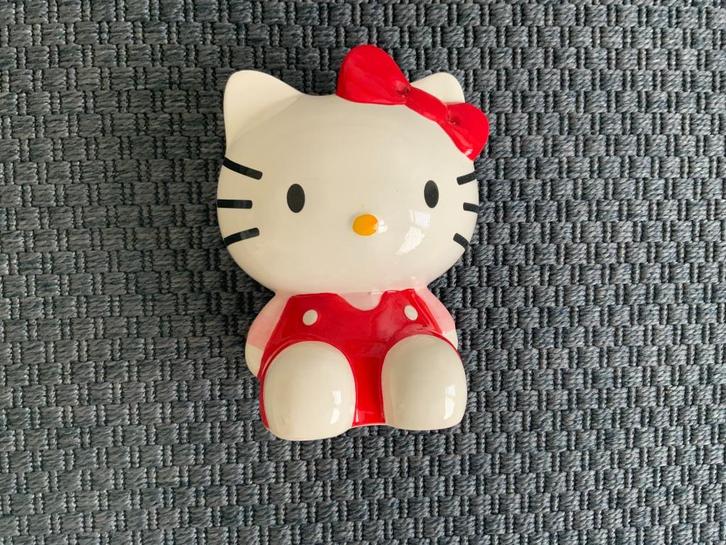 Mooie Stenen Hello Kitty Spaartpot, Verzamelen, Spaarpotten, Zo goed als nieuw, Dier, Steen, Aardewerk of Keramiek, Ophalen of Verzenden