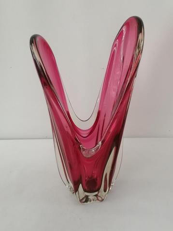 XXL MURANO sierglas/vaas/object 50 cm hoog en 23 cm doorsn. beschikbaar voor biedingen