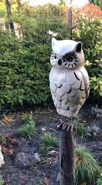 Uil, Tuin en Terras, Ophalen, Zo goed als nieuw, Overige materialen, Dierenbeeld