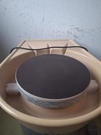 Shimpo RK3-D draaischijf met accessoires en glazuren, Hobby en Vrije tijd, Pottenbakken, Ophalen, Zo goed als nieuw