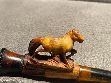 Zeldzaam rookaccessoire van echt Meerschaum, paard beschikbaar voor biedingen