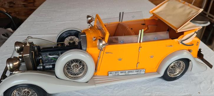 Pocher Rolls Royce Torpedo Phantom II 1934 (1:8), Hobby en Vrije tijd, Modelbouw | Auto's en Voertuigen, Zo goed als nieuw, Auto