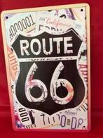 Bordje Route 66, Ophalen of Verzenden, Nieuw, Reclamebord