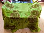 Deken, acryl, Real, groen, vintage, Huis en Inrichting, Woonaccessoires | Plaids en Woondekens, Ophalen, Gebruikt