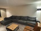 Hoek bank grijs, Huis en Inrichting, Banken | Bankstellen, Ophalen, Gebruikt, Hoekbank, 300 cm of meer