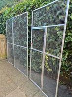 Aluminium Volière Panelen - 3 stuks, Met poort, Aluminium, Ophalen of Verzenden, Zo goed als nieuw