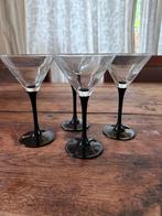 4 Luminarc Cocktail Martini glazen vintage, Ophalen of Verzenden, Zo goed als nieuw, Overige typen