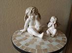 2 leuke porseleinen engeltjes, Antiek en Kunst, Ophalen of Verzenden