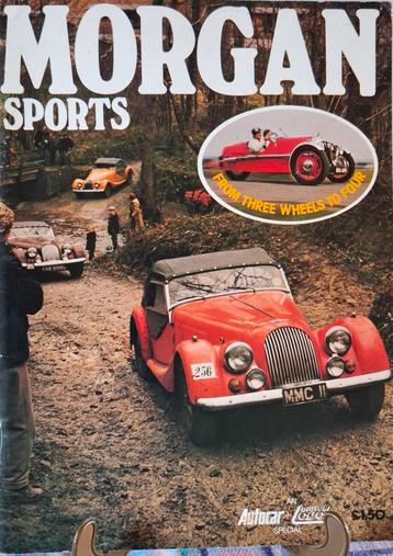 MORGAN sports. Boek 1977. Engelstalig.  beschikbaar voor biedingen